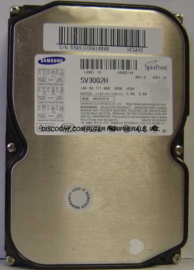 SAMSUNG SV3002H - 30GB 5400RPM ATA-100 3.5IN LP IDE - Call or Em