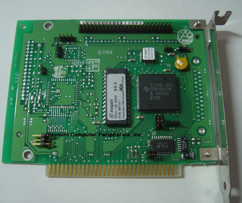 SEAGATE ST02 - 8 Bit ISA SCSI CTRL 50PIN no Floppy Port - Call o