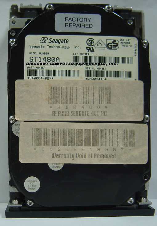 SEAGATE ST1480A - 426MB 3.5in IDE - Call or Email for Quote.