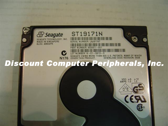 SEAGATE ST19171N - 9GB 3.5IN HH SCSI 50PIN - 3 Day Lead Time To