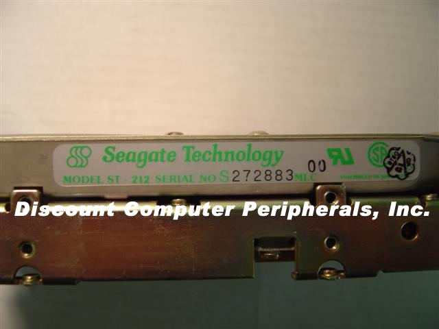 SEAGATE ST212 - 10MB 5.25IN HH MFM - 3 Day Lead Time To Ship.
