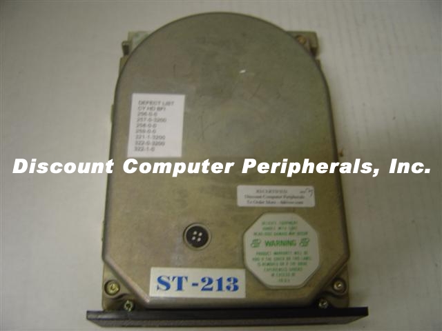 SEAGATE ST213 - 11MB MFM 5.25 HH - 3 Day Lead Time To Ship.