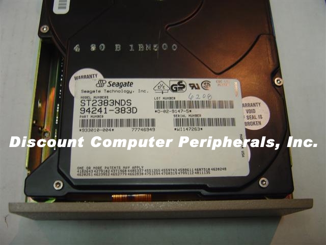 SEAGATE ST2383ND - ST2383NDS 338MB 5.25IN SCSI 50PIN DIFF HH