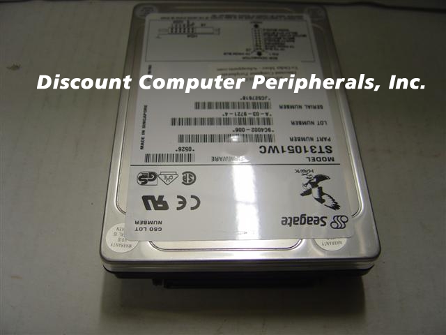 SEAGATE ST31051WC - 1GB 3.5IN SCSI 80PIN - 3 Day Lead Time To Sh