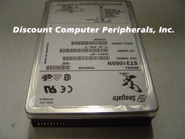 SEAGATE ST31055N - 1GB 3.5IN SCSI 50PIN - Call or Email for Quot