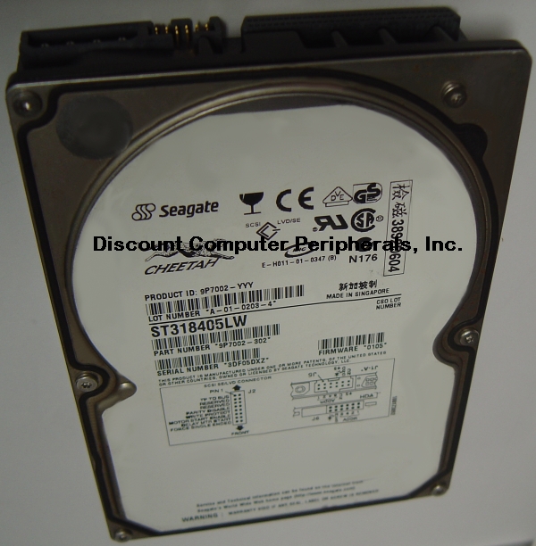 SEAGATE ST318405LW - 18.4GB 3.5IN SCSI 68PIN - 3 Day Lead Time T