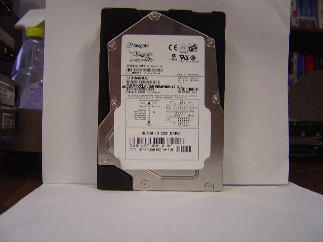 SEAGATE ST318451LW - 18.3GB 3.5IN SCSI 68PIN LVD 15K RPM - 3 Day
