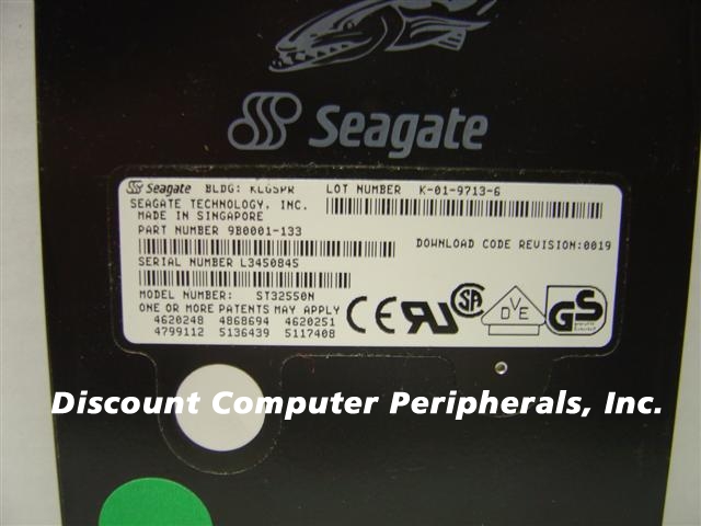 SEAGATE ST32550N - Barracuda 2LP 2GB 7200 RPM 3.5" Hard Drive