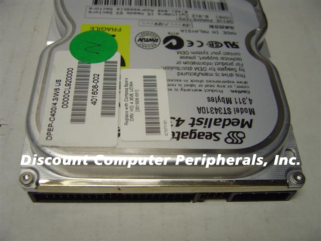 SEAGATE ST34310A - 4.3GB 3.5IN IDE - 3 Day Lead Time To Ship.