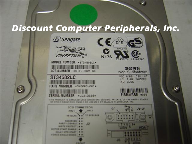 SEAGATE ST34502LC - 4.5GB SCSI3 SCA 10K RPM - Call or Email for