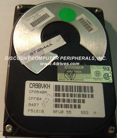 SEAGATE ST3544A - 540MB 3.5IN IDE - 3 Day Lead Time To Ship.