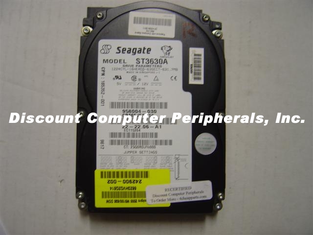 SEAGATE ST3630A - 630MB 3.5IN 3H IDE - 3 Day Lead Time To Ship.
