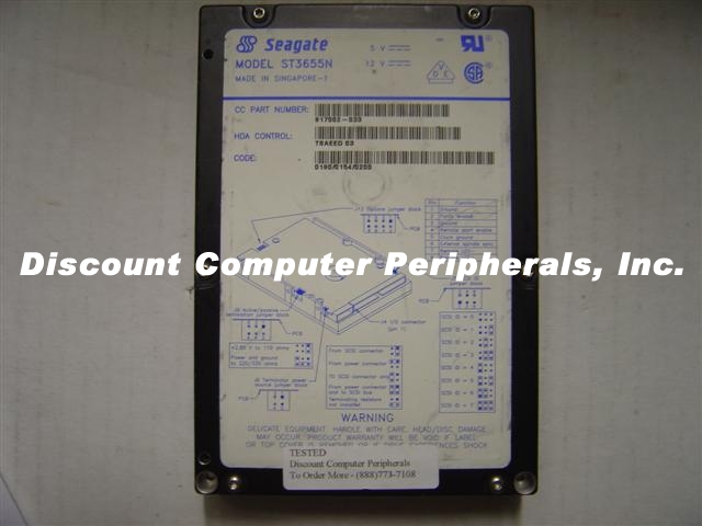 SEAGATE ST3655N - 540MB 3.5IN 3H SCSI 50PIN - Call or Email for