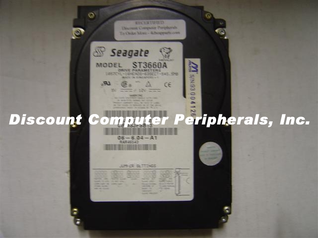 SEAGATE ST3660A - 545MB 3.5IN 3H IDE - 3 Day Lead Time To Ship.