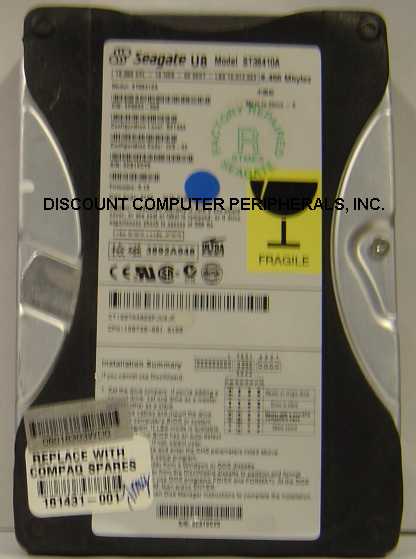 SEAGATE ST38410A - 8.4GB 3.5IN IDE 3H - Call or Email for Quote.