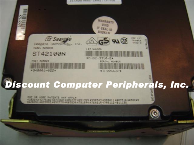 SEAGATE ST42100N - 2GB SCSI FH - 3 Day Lead Time To Ship.
