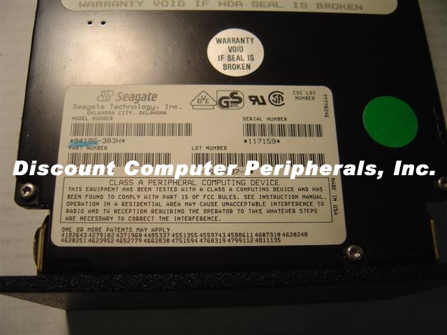 SEAGATE ST4384E - 338MB 5.25IN FH ESDI - 3 Day Lead Time To Ship