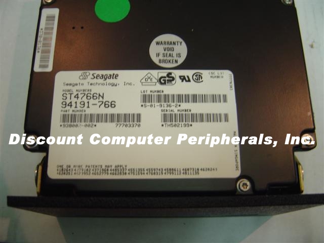 SEAGATE ST4766N - 760MB 5.25IN FH SCSI 50PIN - 3 Day Lead Time T