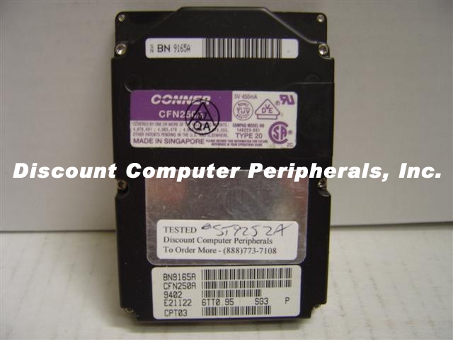 SEAGATE ST9252A - 250MB 2.5IN LP IDE NOTEBOOK DRIVE