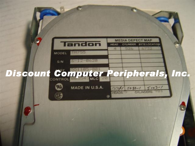 TANDON TM755 - 42.69MB 5.25 HH MFM DRIVE - Call or Email for Quo