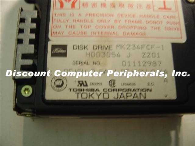 TOSHIBA MK234FCF-I - 110MB 3.5IN HH IDE HDD3054 - Call or Email