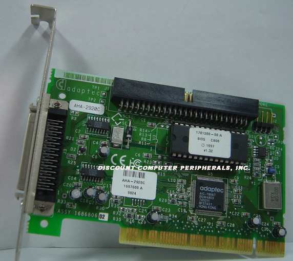 ADAPTEC AHA-2920C - SCSI 50PIN PCI CTLR - Call or Email for Quot