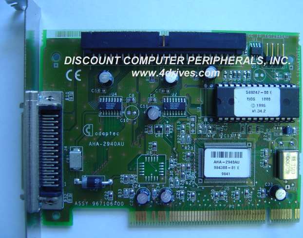 ADAPTEC AHA-2940AU - SCSI PCI CTLR - Call or Email for Quote.
