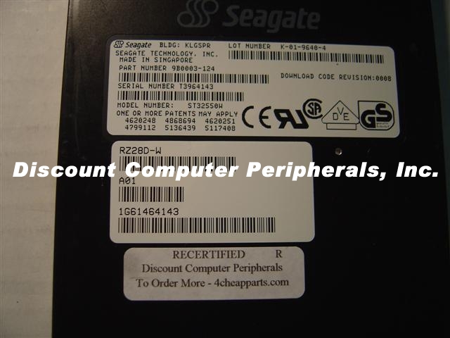 DEC RZ28D-W - 2.5GB 3.5IN SCSI WIDE 68 PIN - Call or Email for Q