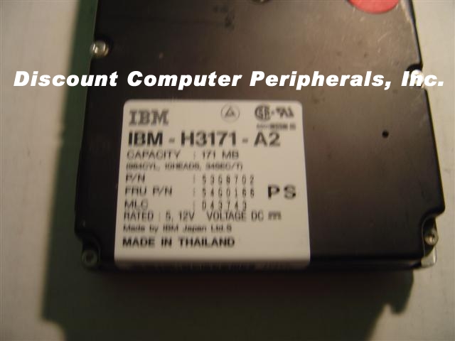 IBM H3171-A2 - 170MB 3.5IN LP IDE - Call or Email for Quote.