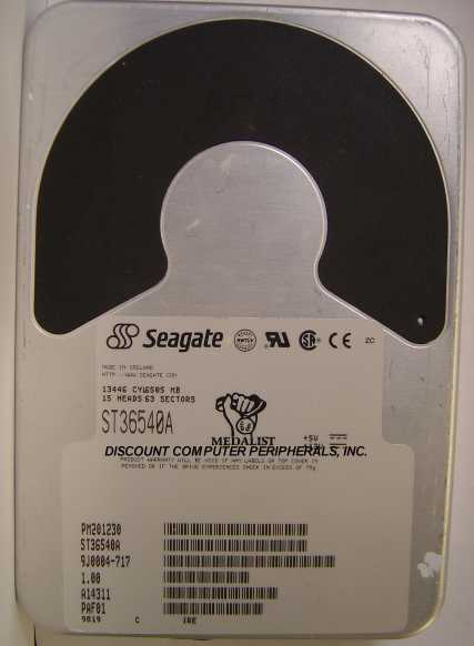 SEAGATE ST36540A - 6.5GB 3.5in IDE