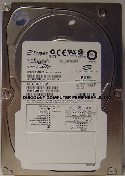 SEAGATE ST373405LW - 73.4GB SCSI 68PIN - 3 Day Lead Time To Ship